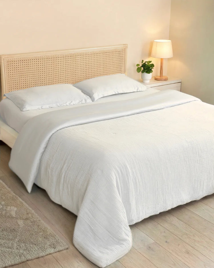 muslin duvet