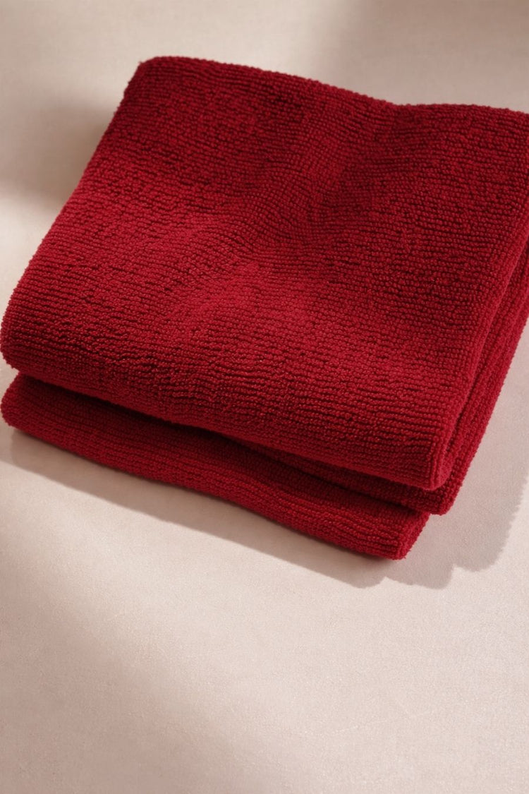 Bamboo Terry Hand Towels (Set of2 )