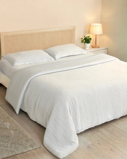muslin duvet