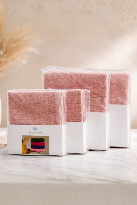 Bamboo Terry Face Towels (Set of 4)