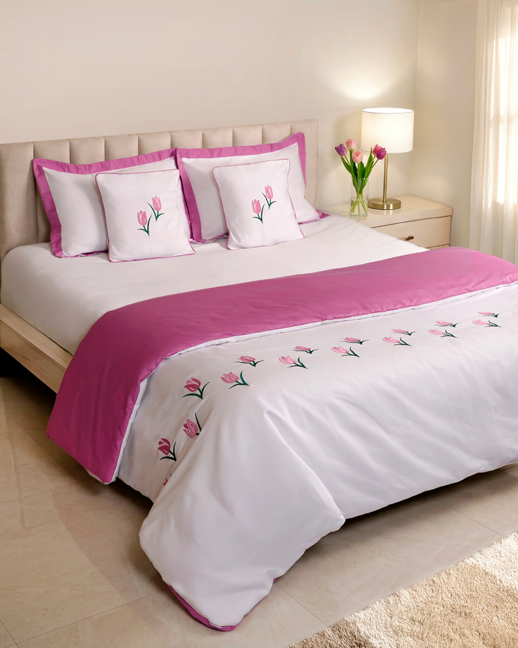 1000 TC COTTON SATEEN Reversible Duvet